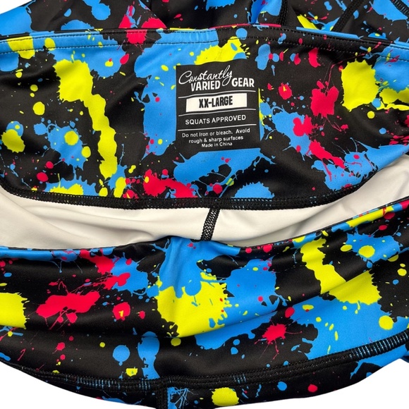 CVG Constantly Varied Gear Paint Ball Capri Leggings - Picture 3 of 3